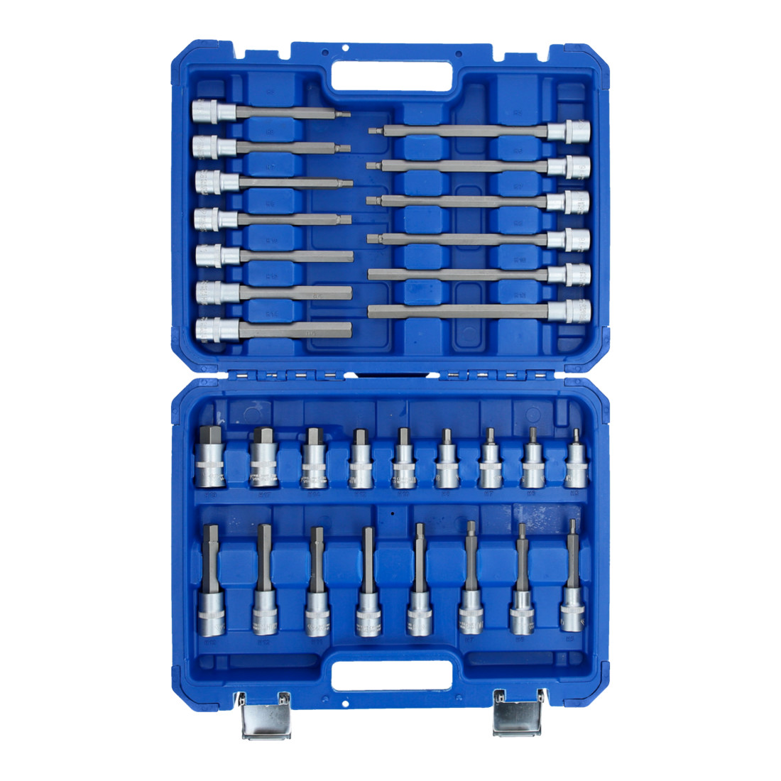 Brilliant Tools 1/2" dopsleutelset, 30-dlg, inbusprofiel