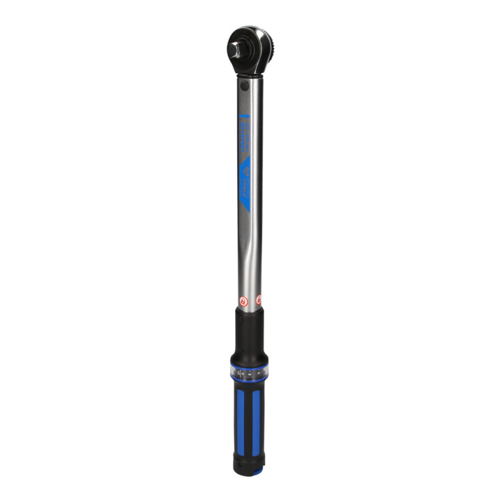 Brilliant Tools 1/2" Momentsleutel met draaiknop-omsteek-ratelkop, 20 - 200 Nm