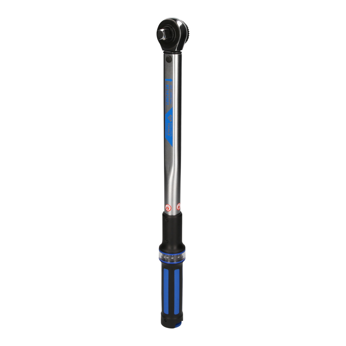 Brilliant Tools 1/2" Momentsleutel met draaiknop-omsteek-ratelkop, 20 - 200 Nm