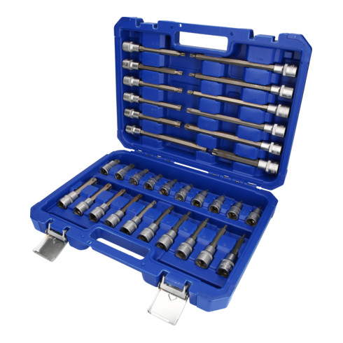 Brilliant Tools 1/2 inch Steeksleutelset, 32-dlg, TX-profiel