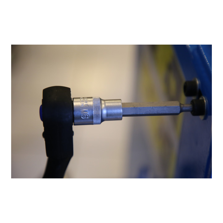 Brilliant Tools 1/2 inch Vielzahn-bitdop, 100 mm lang, M6