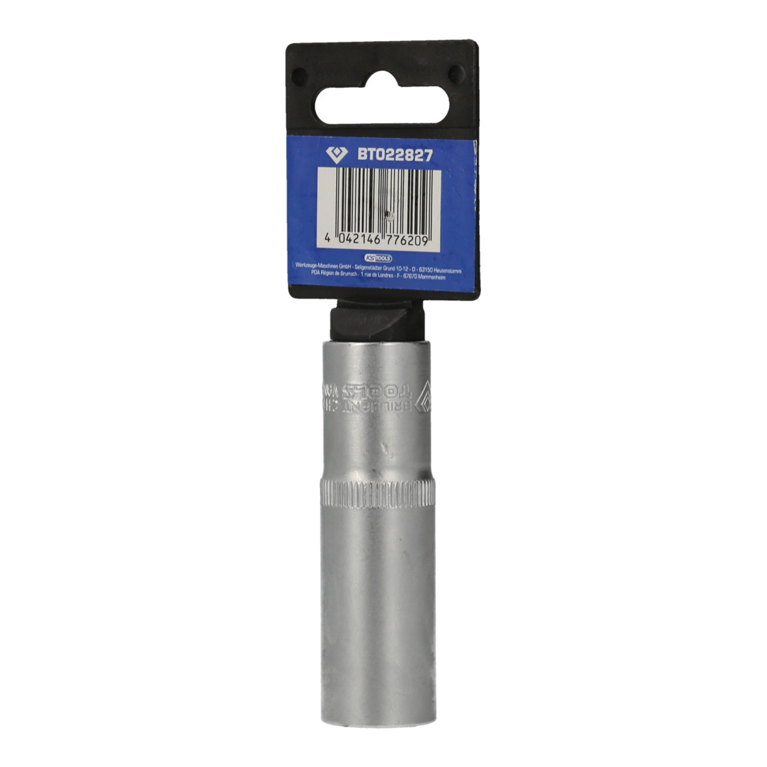 Brilliant Tools 1/2 inch zeskantdop, lange uitvoering