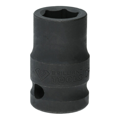 Brilliant Tools 1/2" Kracht-dopsleutel zeskant 13 mm, kort