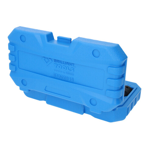 Brilliant Tools 1/2" Kraft-Bit-Stecknuss-Satz, Innensechskant, 8-tlg, 5 - 19 mm