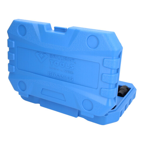 Brilliant Tools 1/2" Kraft-Stecknuss-Satz, Sechskant, 11-tlg, kurz