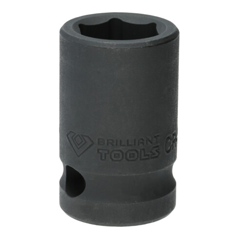 Brilliant Tools 1/2" Kraft-Stecknuss Sechskant 15 mm, kurz