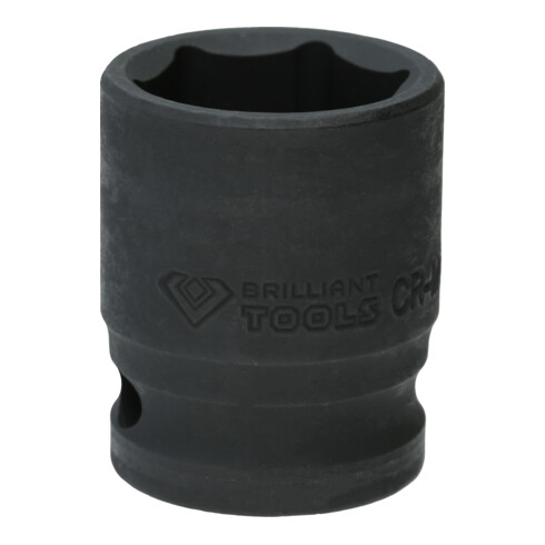 Brilliant Tools 1/2" Kraft-Stecknuss Sechskant 22 mm, kurz
