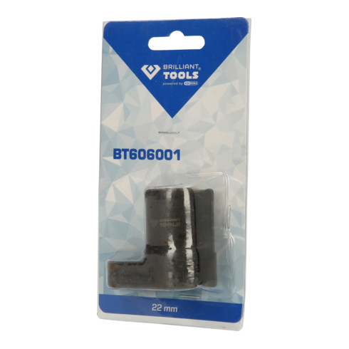 Brilliant Tools 1/2" Lambdasonde-dopsleutel, vlak