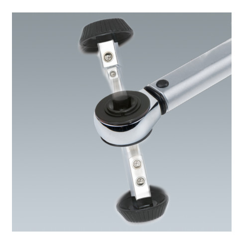 Brilliant Tools 1/2" Momentsleutel met draaiknop-omkeerknop ratelkop, 10 - 100 Nm