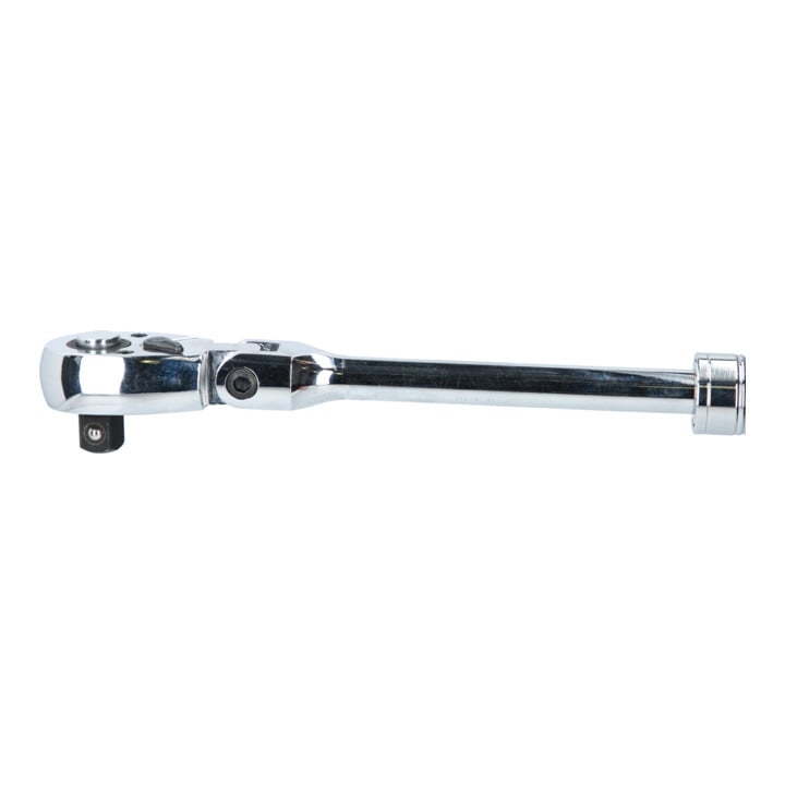Brilliant Tools 1/2" omschakelbare ratel met telescoop en flexibele kop