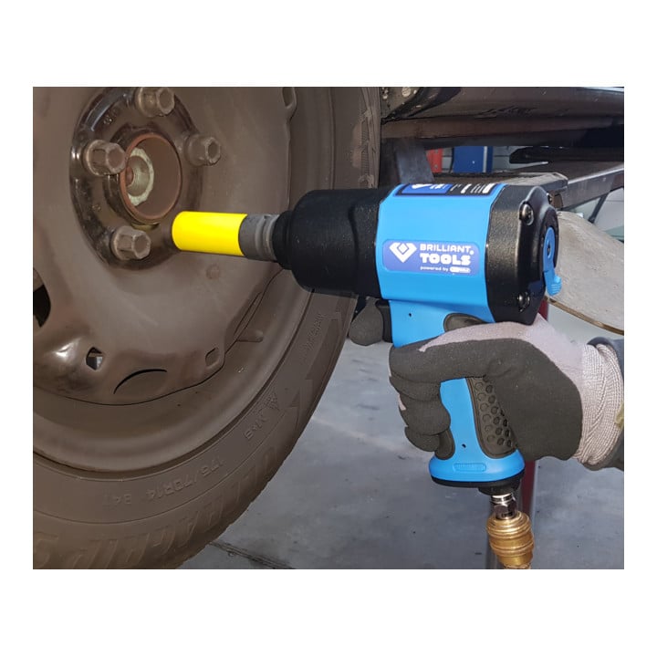 Brilliant Tools 1/2" persluchtslagschroevendraaier, 1.450 Nm