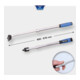 Brilliant Tools 1/2" Telescoop-schakelhandgreep (450 - 610 mm)-1