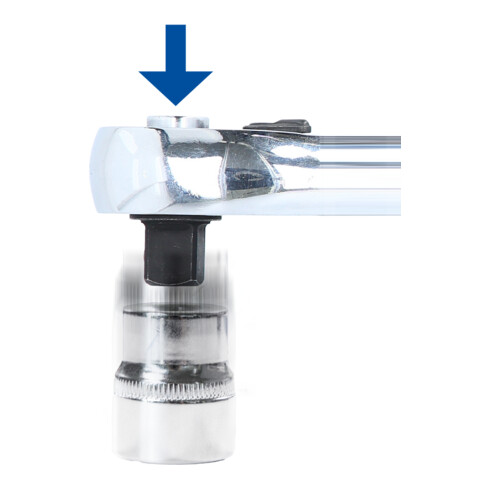 Brilliant Tools 1/2" Teleskop-Umschaltknarre