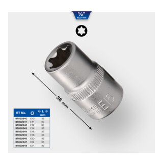 Brilliant Tools 1/2 inch TX E-dop