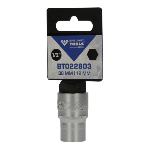 Brilliant Tools 1/2 inch zeskantdop