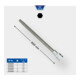 Brilliant Tools 1/2 Zoll Innensechskant Bit-Stecknuss, 200 mm lang, 6 mm