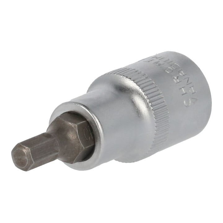 Brilliant Tools 1/2 Zoll Innensechskant Bit-Stecknuss, 55 mm lang, 6 mm