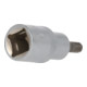 Brilliant Tools 1/2 Zoll Innensechskant Bit-Stecknuss, 55 mm lang, 6 mm