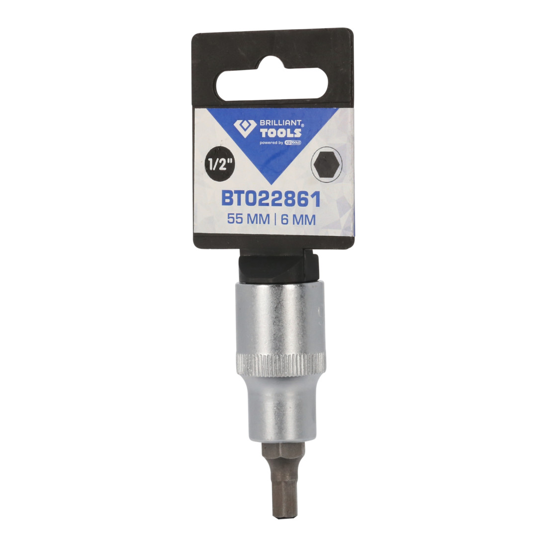 Brilliant Tools 1/2 Zoll Innensechskant Bit-Stecknuss
