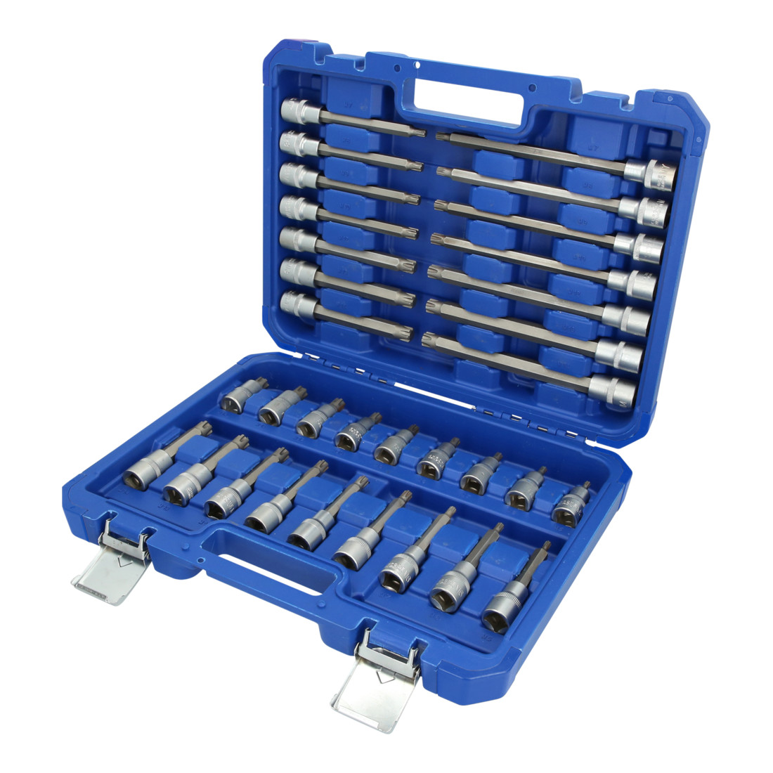 Brilliant Tools 1/2 Zoll Steckschlüssel-Satz, 32-tlg, RIBE Profil