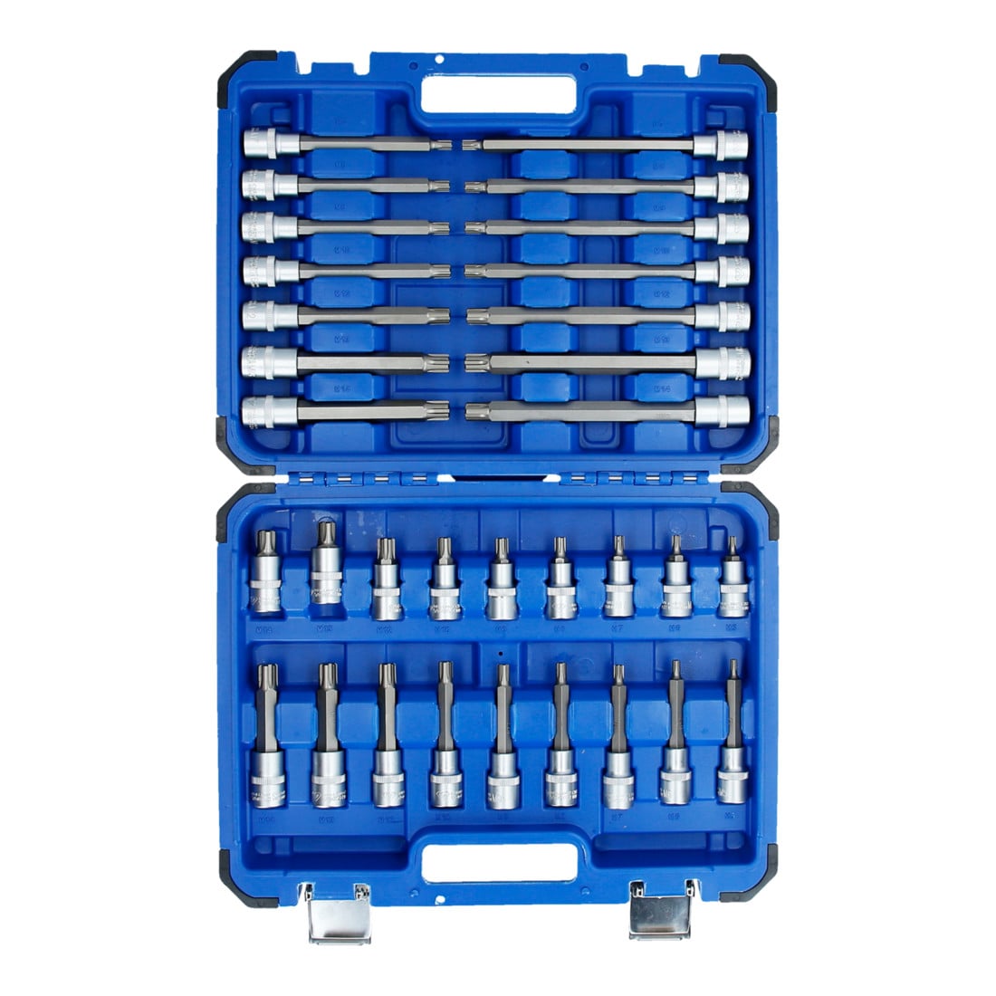 Brilliant Tools 1/2 Zoll Steckschlüssel-Satz, 32-tlg, RIBE Profil