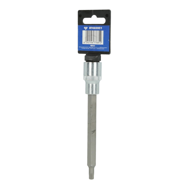 Brilliant Tools 1/2 Zoll Vielzahn-Bit-Stecknuss, 140 mm lang, M6