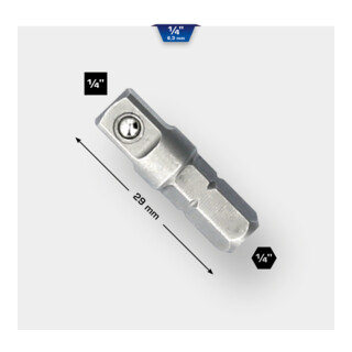 Brilliant Tools 1/4" adapter