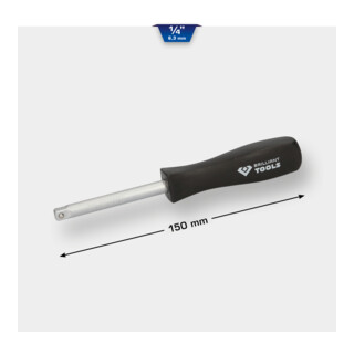 Brilliant Tools 1/4" insteekgreep