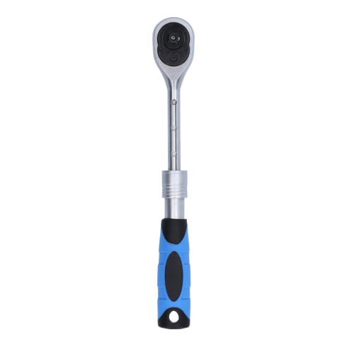 Brilliant Tools 1/4" omschakelbare ratel met telescoop (150 - 200 mm)