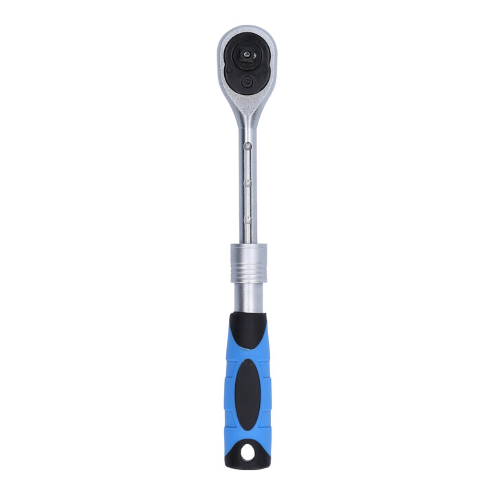 Brilliant Tools 1/4" omschakelbare ratel met telescoop (150 - 200 mm)