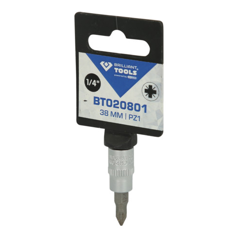 Brilliant Tools 1/4 inch PZ kruiskopbitdop