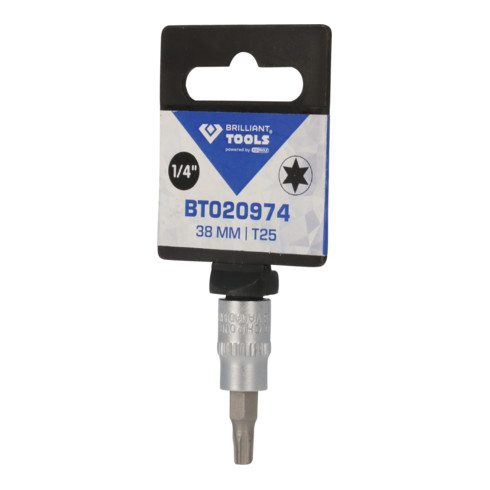 Brilliant Tools 1/4 inch torx bitdop