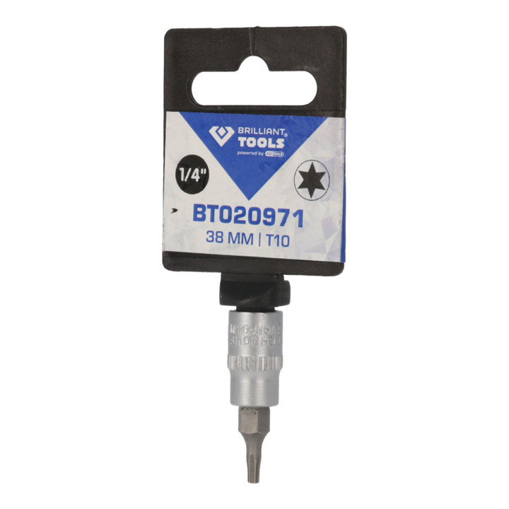 Brilliant Tools 1/4 inch TX-bitdop