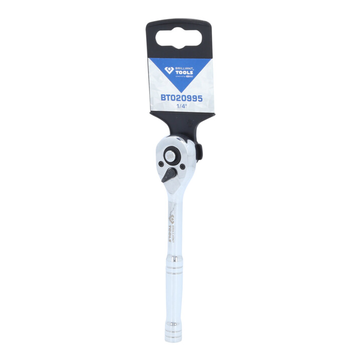 Brilliant Tools 1/4" Umschaltknarre mit Metallgriff