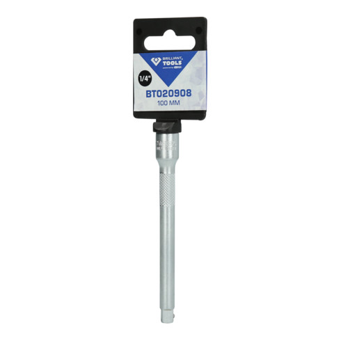 Brilliant Tools 1/4" verlenging, 100mm