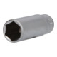 Brilliant Tools 1/4" zeskantdop, lange uitvoering, 13 mm