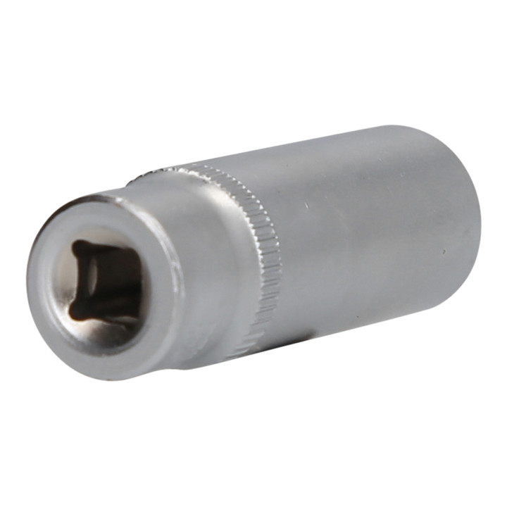 Brilliant Tools 1/4" zeskantdop, lange uitvoering, 13 mm