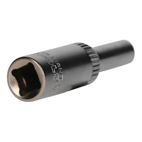 Brilliant Tools 1/4 inch zeskantdop, lange uitvoering