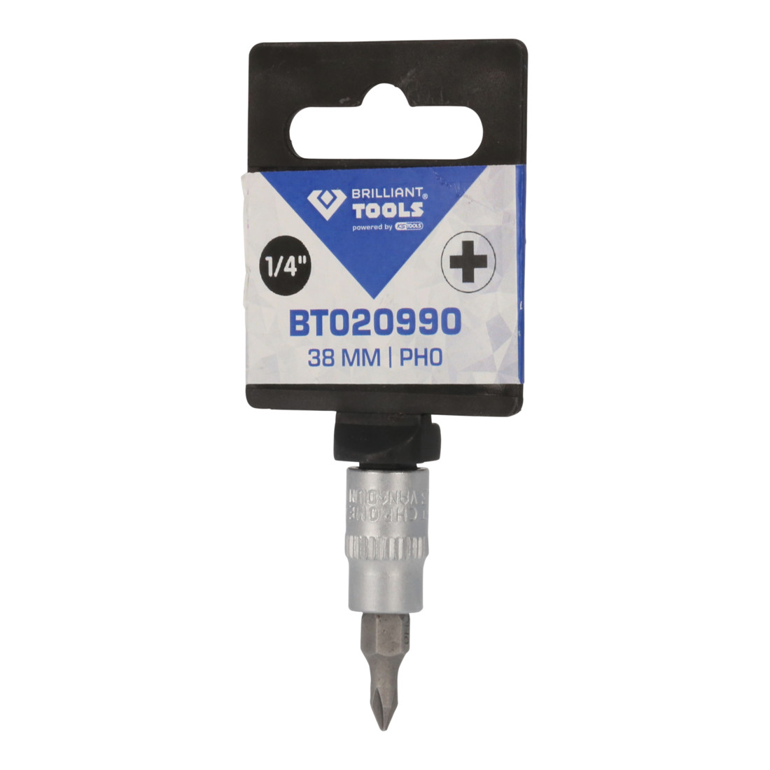Brilliant Tools 1/4 Zoll PH Kreuzschlitz Bit-Stecknuss
