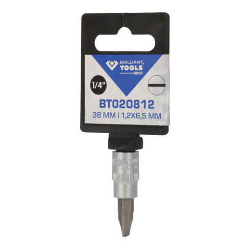 Brilliant Tools 1/4 Zoll Schlitz Bit-Stecknuss