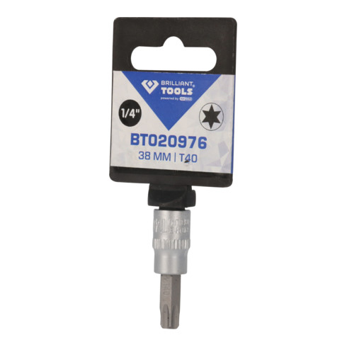 Brilliant Tools 1/4 Zoll Torx-Bit-Stecknuss