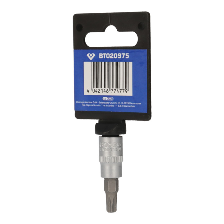 Brilliant Tools 1/4 Zoll TX-Bit-Stecknuss, T30