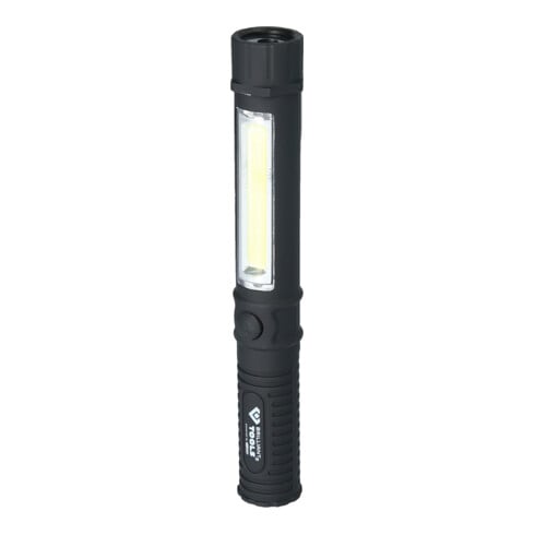 Brilliant Tools 2-in-1 COB-zaklamp met 140 lumen