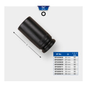 Brilliant Tools 3/4" Kracht-dopsleutel zeskant, 29 mm, lang-1