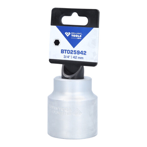 Brilliant Tools 3/4" Sechskant-Stecknuss, 42 mm
