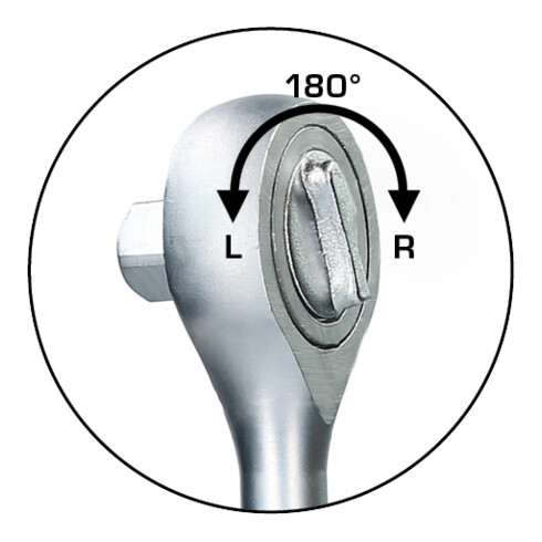 Brilliant Tools 3/4" Umschaltknarre, 24 Zahn