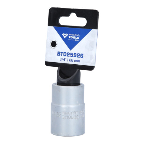 Brilliant Tools 3/4" Zeskant-dopsleutel, 26 mm