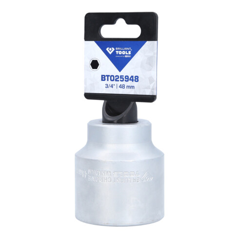 Brilliant Tools 3/4" Zeskant-dopsleutel, 48 mm