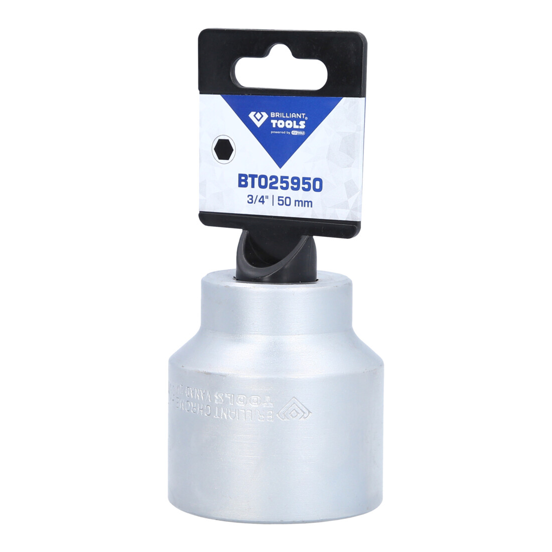 Brilliant Tools 3/4" Zeskant-dopsleutel, 50 mm