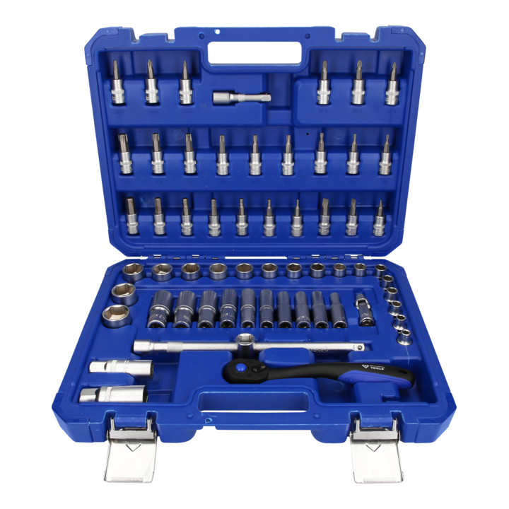 Brilliant Tools 3/8" dopsleutelset, 61 dlg